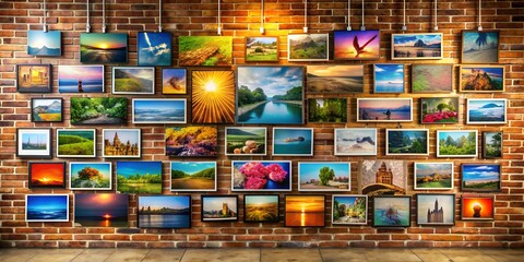 A picture on a wall informative Vibrant engaging Generative AI