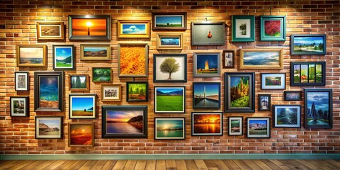 A picture on a wall informative Vibrant engaging Creative AI