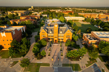 Sunset Old North Tower UCO
