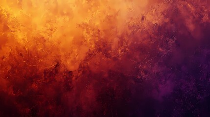 Obraz premium Vibrant Abstract Sunset Landscape with Rich Hues and Texture