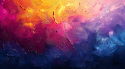 Obraz premium Colorful Oil Painting Background Designs