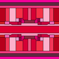 Cybernetic Symmetry: A Futuristic Geometric Abstract Background for Modern Design