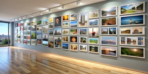 A picture on a wall informative Vibrant engaging AI-Generated Content