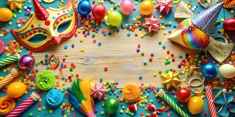 Party Fete Karneval Geburtstag  Dekoration Creative AI