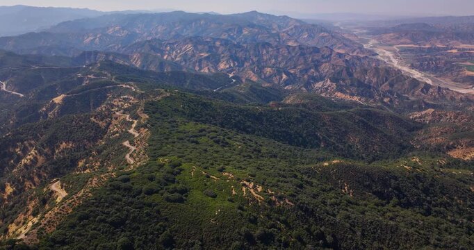 Dick Smith Wilderness Ojai Aerial Video 