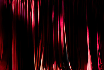 Stage Curtain in Theater