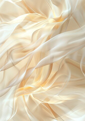 light and airy abstract background with creamy and golden tones, delicate textures and smooth gradients, spacious central area for adding wedding invitation text, high resolution