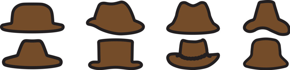 Hat icons
