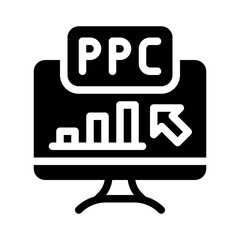 PPC glyph icon