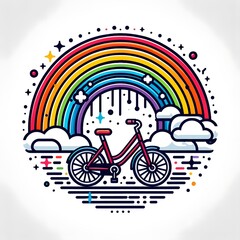 Rainbow Bicycle Dream