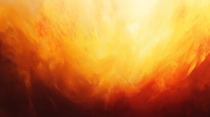 Obraz premium Fiery Abstract Sunrise
