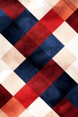 Stylish Checked Pattern in Matte Aesthetic  Flat Design Illustration for Modern Decor and Branding Projects