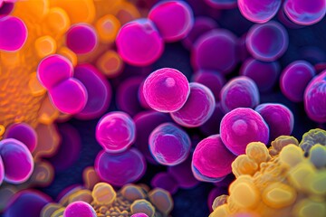 Round bacteria harmful to the body