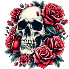Skull and Roses