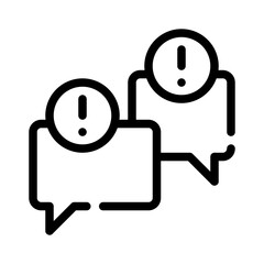 error line icon