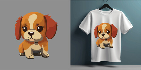 Vector  illustration t-shirt and apparel printing design and template 