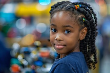 Female Engineer Team Training on Programmable Logic Controller with AI Robot Training Kit and Mechatronics Engineering in the Laboratory Room
