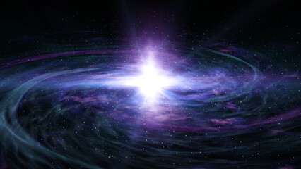 宇宙の銀河の背景素材