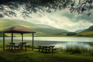 Irischer See mit Picnicplatz