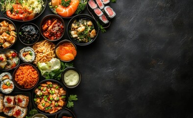 Assortment of Japanese Cuisine