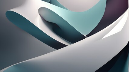 A computer generated image of a wave with a white background