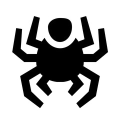 Spider Solid Icon