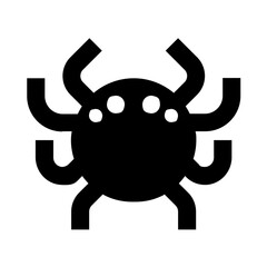Spider Solid Icon