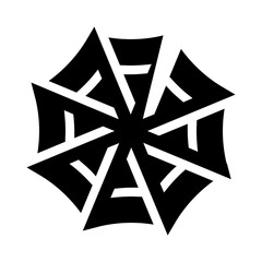 Spiderweb Solid Icon