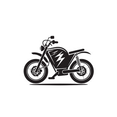 Obraz premium ELECTRIC BICYCLE in cartoon, doodle style . Image for t-shirt, web, mobile apps and ui. Isolated 2d vector illustration in logo, icon, sketch style, Eps 10, black and white. AI Generative