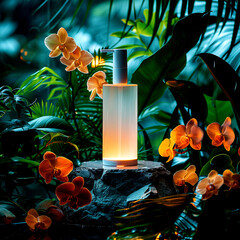 Premium Skincare Presentation Background