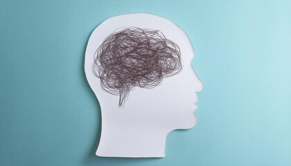 Fototapeta premium An image expressing stress and mental illness