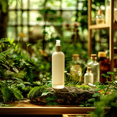 Premium Skincare Presentation Background