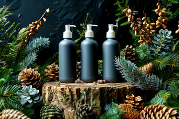 Premium Skincare Product Presentation Background