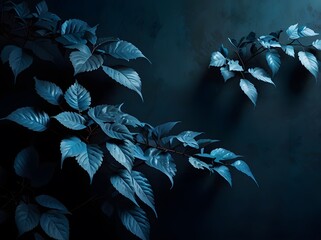 lively tree background With lush foliage, floral patterns, and exotic silhouettes.