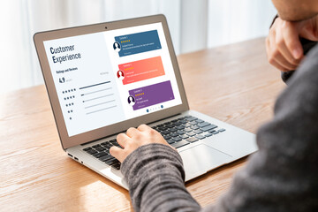 Customer experience and review analysis by modish computer software for corporate business