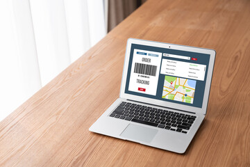 Delivery tracking system for e-commerce and modish online business to timely goods transportation...