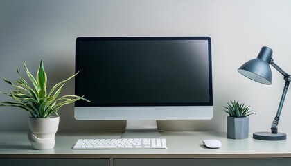 computer setup, monitor keyboard mouse