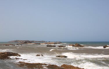rocky seaside coast