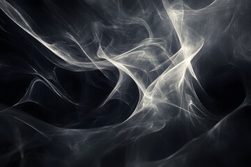 Dark background with mystical light patterns for abstract design