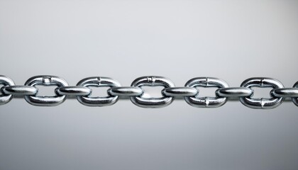 Obraz premium metal chain