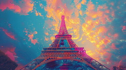 paris colorido pop arte