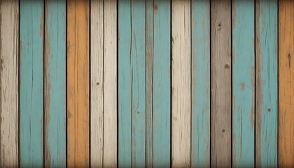A background featuring a vintage, distressed wood texture with peeling paint and uneven color patches, creating a nostalgic and worn-out effect. Multiple variations available 