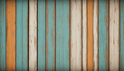 A background featuring a vintage, distressed wood texture with peeling paint and uneven color patches, creating a nostalgic and worn-out effect. Multiple variations available 