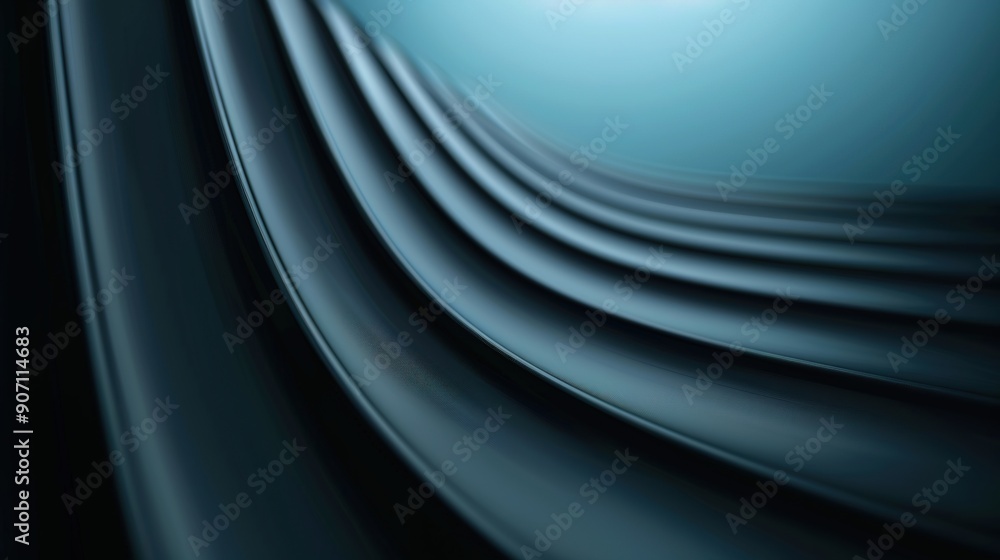 Poster vibrant gradient 3d abstract background with seamless blending and copy space
