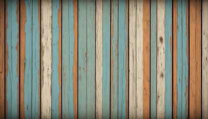 A background featuring a vintage, distressed wood texture with peeling paint and uneven color patches, creating a nostalgic and worn-out effect. Multiple variations available 