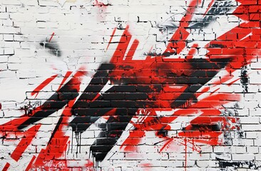 Graffiti pattern background image. Concept of street art.