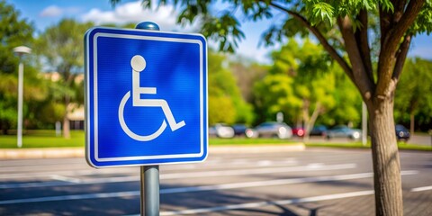 ADA Compliance Signs for Accessible Handicap Parking spot , ADA compliant, accessibility, parking