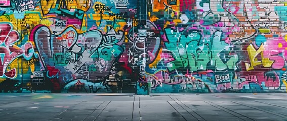 An abstract colorful background. A pop art background backdrop.