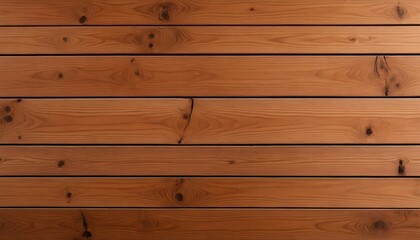 Fototapeta premium A background with a wide-plank cedar texture, featuring a warm, reddish-brown hue with visible knots and natural imperfections for a rustic, homey feel. Multiple variations available