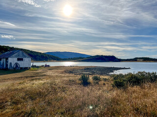 Argentina, Ushuaia - 2023, February: idyllic landscape in Patagonia